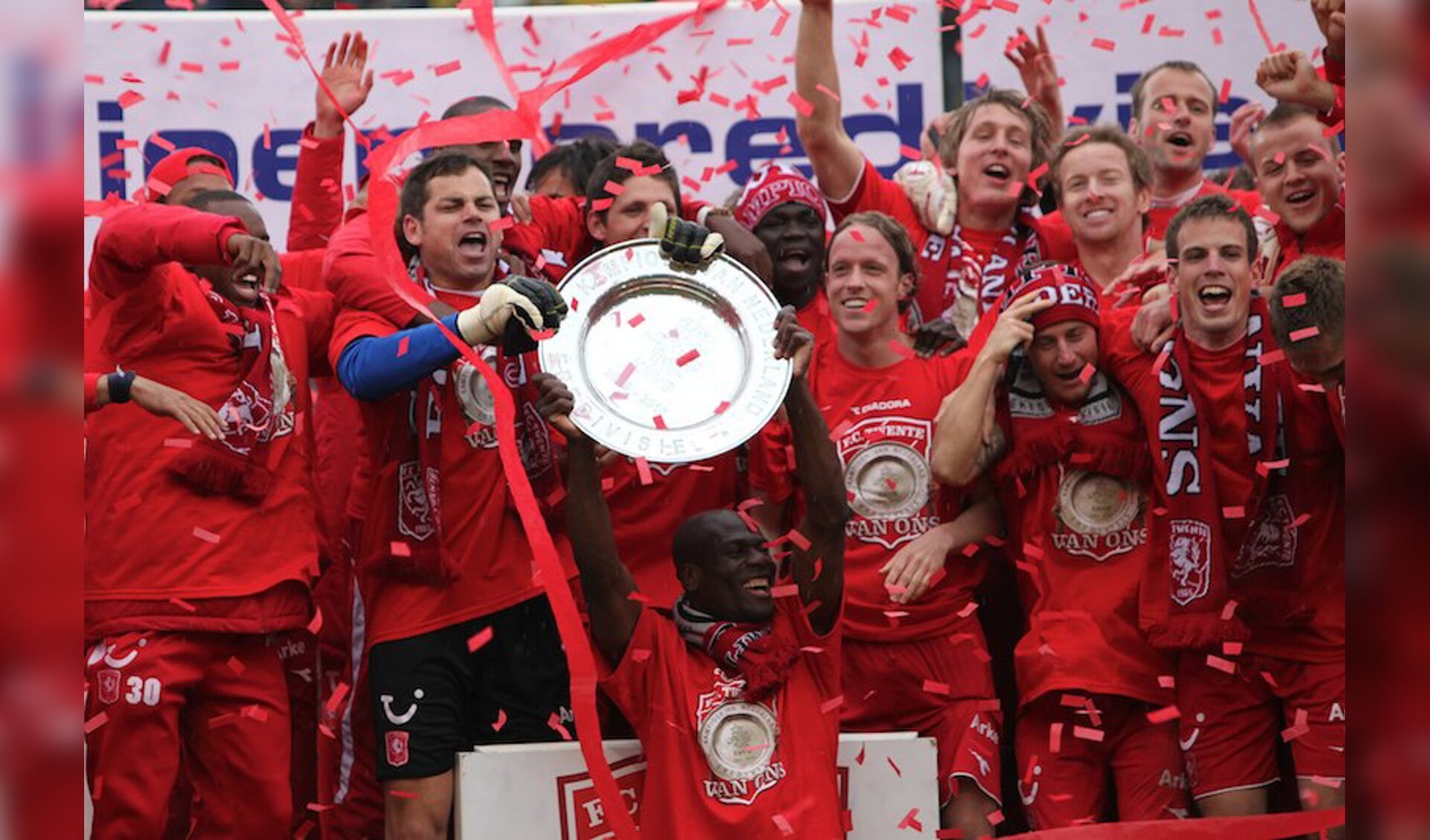 FC Twente won met 0-2 bij NAC en is kampioen. Voor NAC zit het seizoen er op. foto Peter Visser